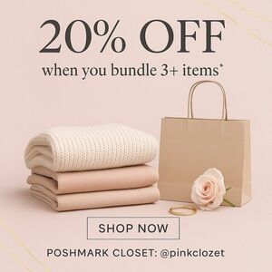 20% OFF BUNDLES 3+​​
